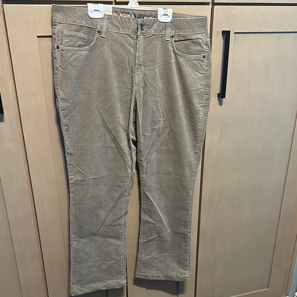 Women’s Tan Corduroy Pants